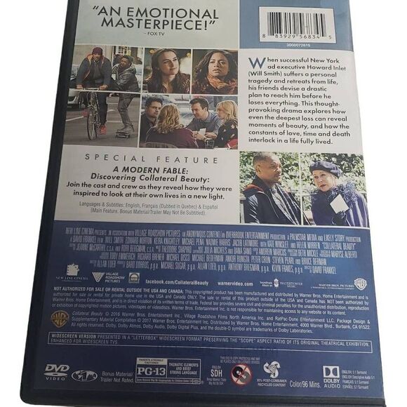 Collateral Beauty DVD - Picture 3 of 5